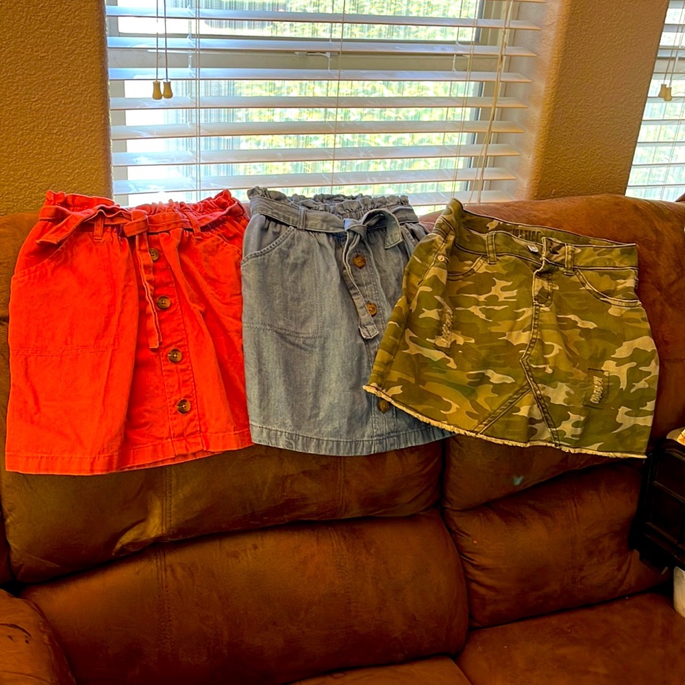 Lot of 3 Girls Skirts. Size 10  only worn a few times